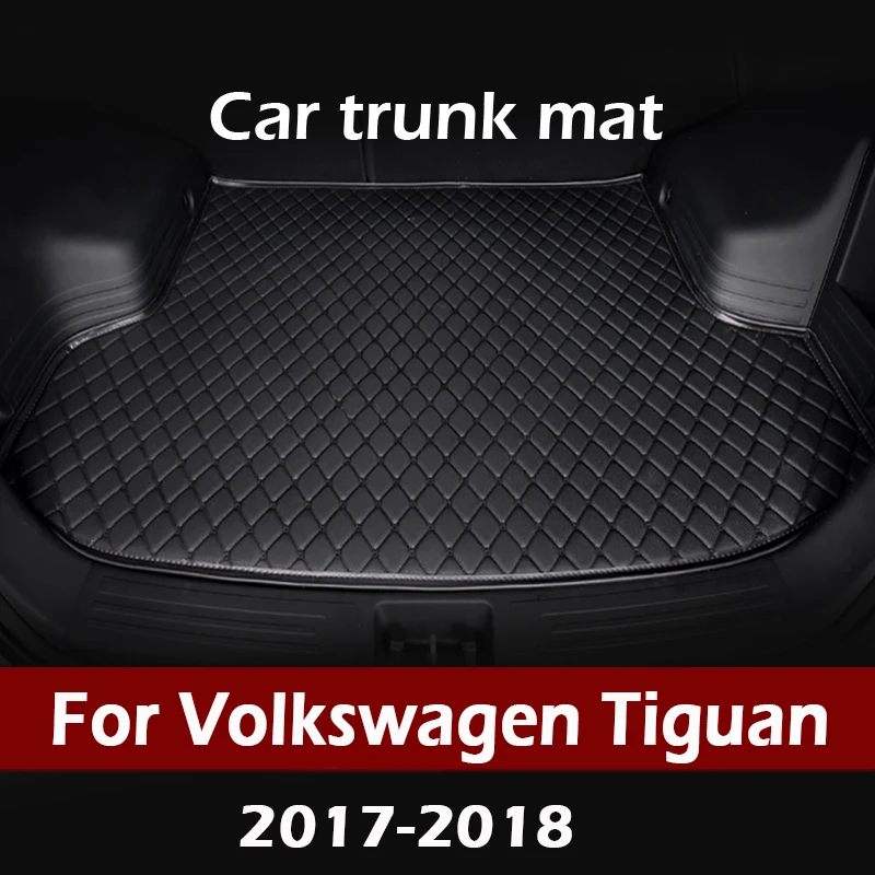 MIDOON Automobilio bagažo skyriaus kilimėlis Volkswagen Tiguan 2017 2018 linijinių krovinių kilimų interjero aksesuarų dangtis