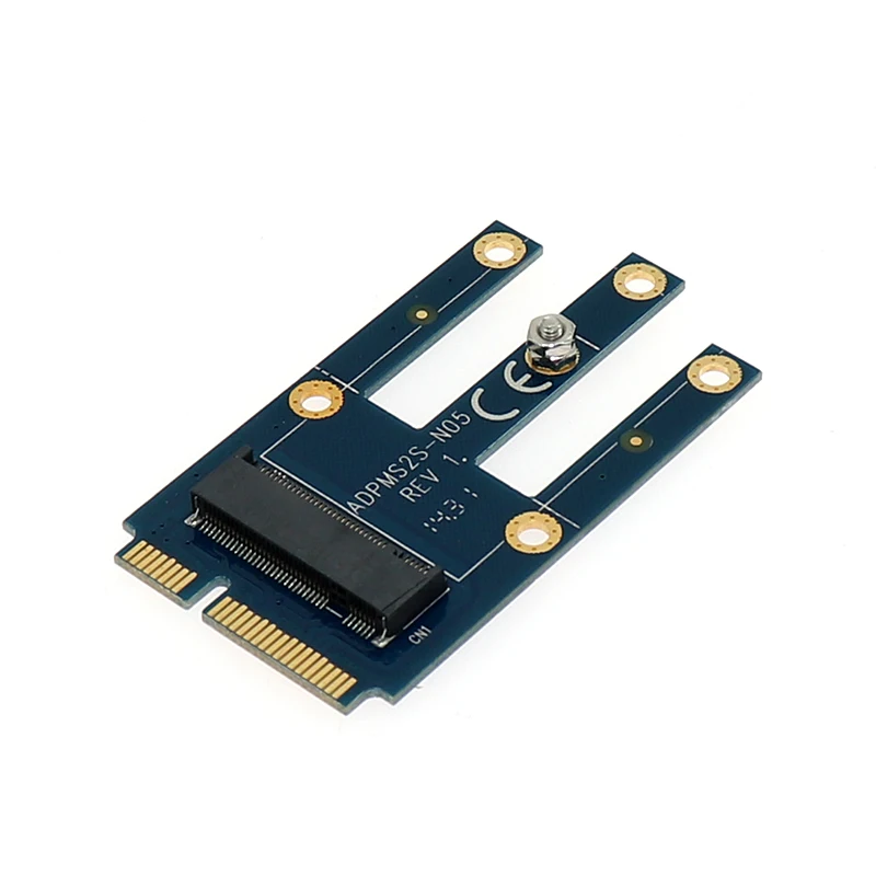 NGFF M. 2 Raktas B Mini PCIe Mini PCI-E Adapterį 3G 4G Moudle M2 mini pcie už ME906E MU736 EM7345 ME936 EM7455