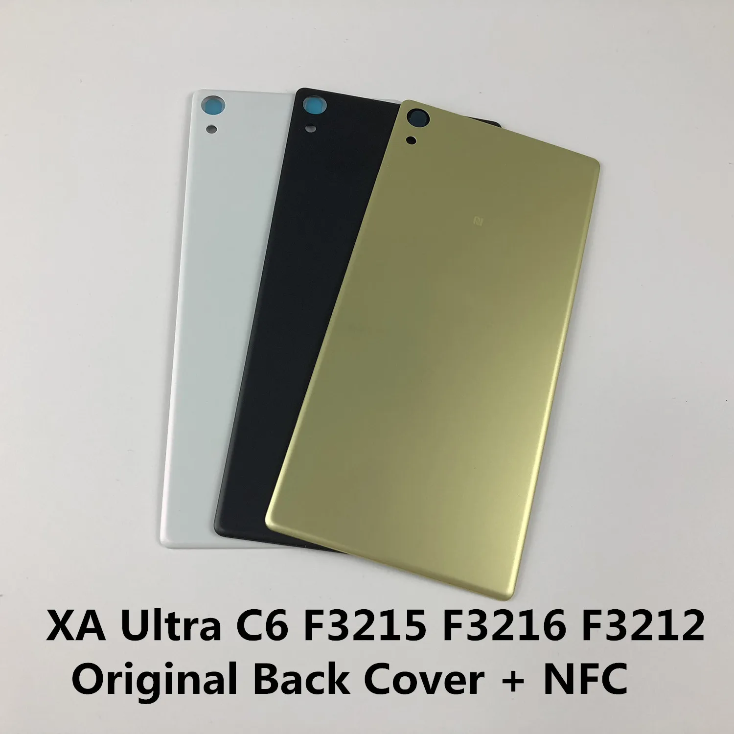 Originalus SONY XPERIA XA Ultra C6 F3215 F3216 F3212 Būsto Baterija, galinis Dangtelis + NFC