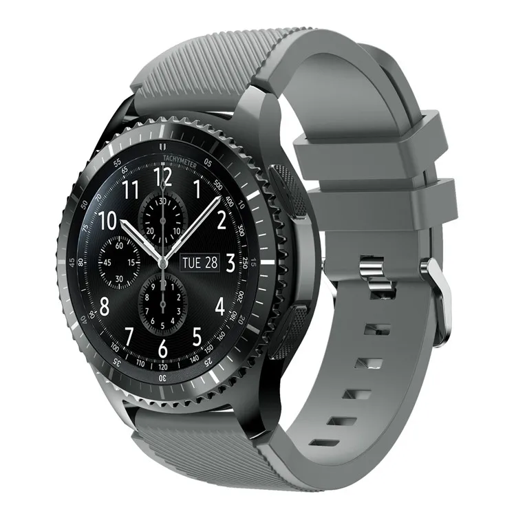 Silikono Sporto Watchband Samsung Pavarų S3 Classic/ Pasienio 22mm Dirželis Aukštos Kokybės Pakaitinis Dirželis Apyrankę 50pcs Karšto Pardavimo