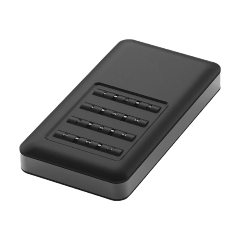 GODO AES-256 M. 2 / Msata Šifravimo Standžiojo Disko Dėžutė USB3.0 Aparatūros Šifravimo Sąsiuvinis SSD Išorės Šifravimo Mobile Kietasis Diskas