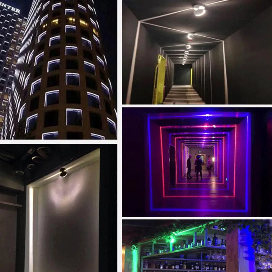 Thrisdar 360 Laipsnių RGB linijos ray langą lemputė su Nuotolinio Durų Rėmo Dėmesio centre Hotel Praėjimo Durų Skiltyje lenkta Linija Šviesos Spindulių Lempa