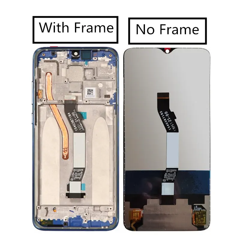 Už Xiaomi redmi note8 PRO LCD Ekranas Jutiklinis Ekranas Su frame skaitmeninis keitiklis Asamblėjos Pakeisti Redmi pastaba 8 pro 