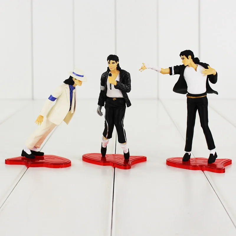 5vnt/Daug MJ Veiksmų Skaičius, Šokių MJ PVC Lėlės Kietas Kelia Tempas Modelis Žaislų Kolekcija