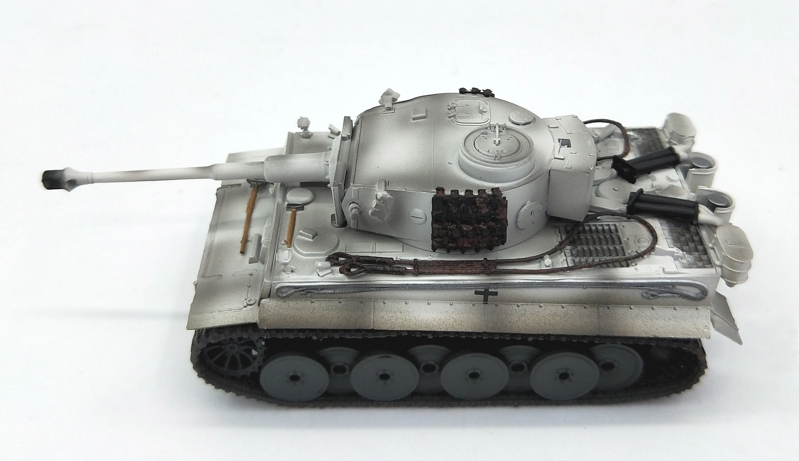 1:72 vokietijos Tiger Tank Modelis Anksti tipo Sniego tapybos Gatavo modelio 36208
