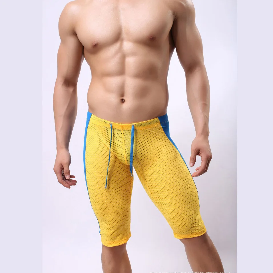 Prekės ženklo Vyrai Veikia, Stora Suspaudimo Mokymo Antblauzdžiai Mens Sporto Kratinys Quick Dry Vyras, Kvėpuojantis Fitneso Bėgiojimo Kelnės