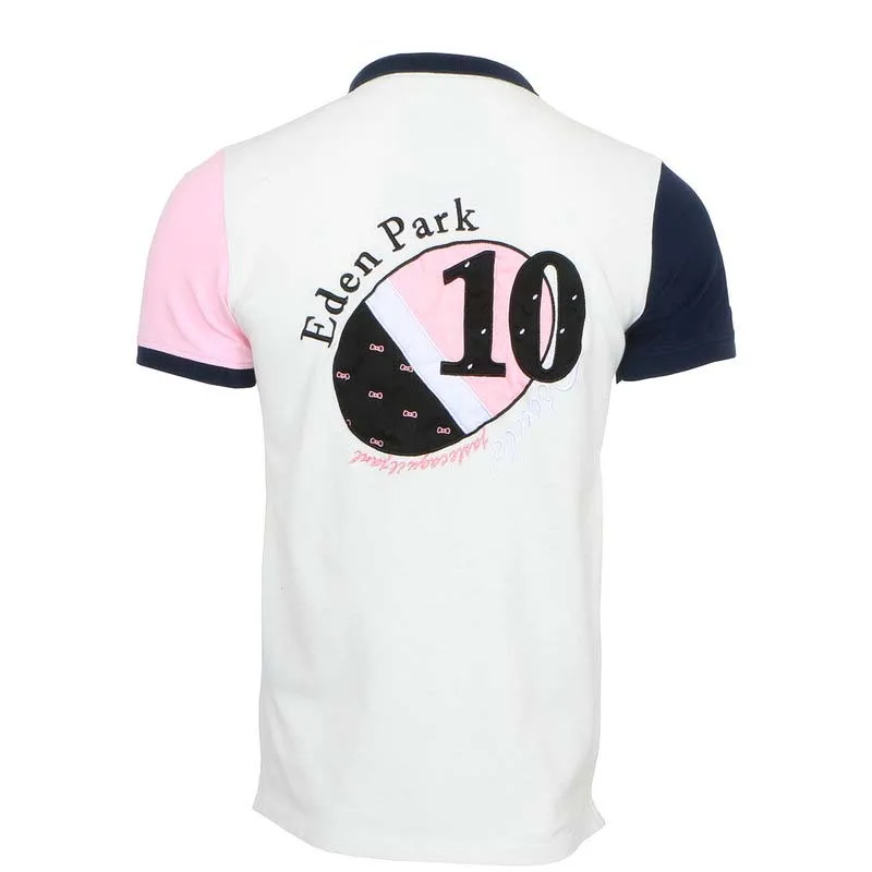 2020 vyrų park polo marškinėliai klasikinis aukštos kokybės prancūzų ženklo dizaineris eden trumpas rankovės siuvinėjimas laišką medvilnės polo marškinėliai