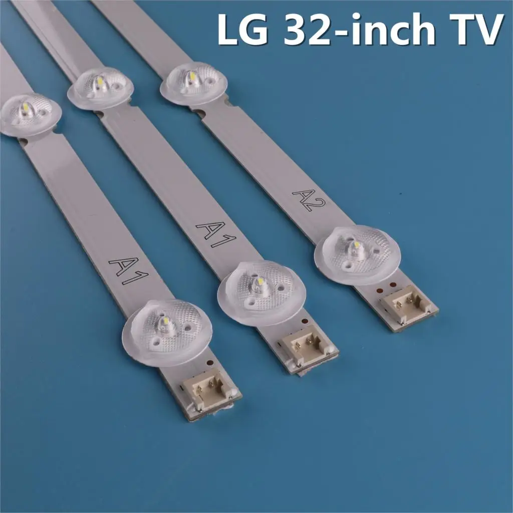 Originalus 3pcs(2*A1*7LED,1*A2*8LED)LED backlight baras LG 32