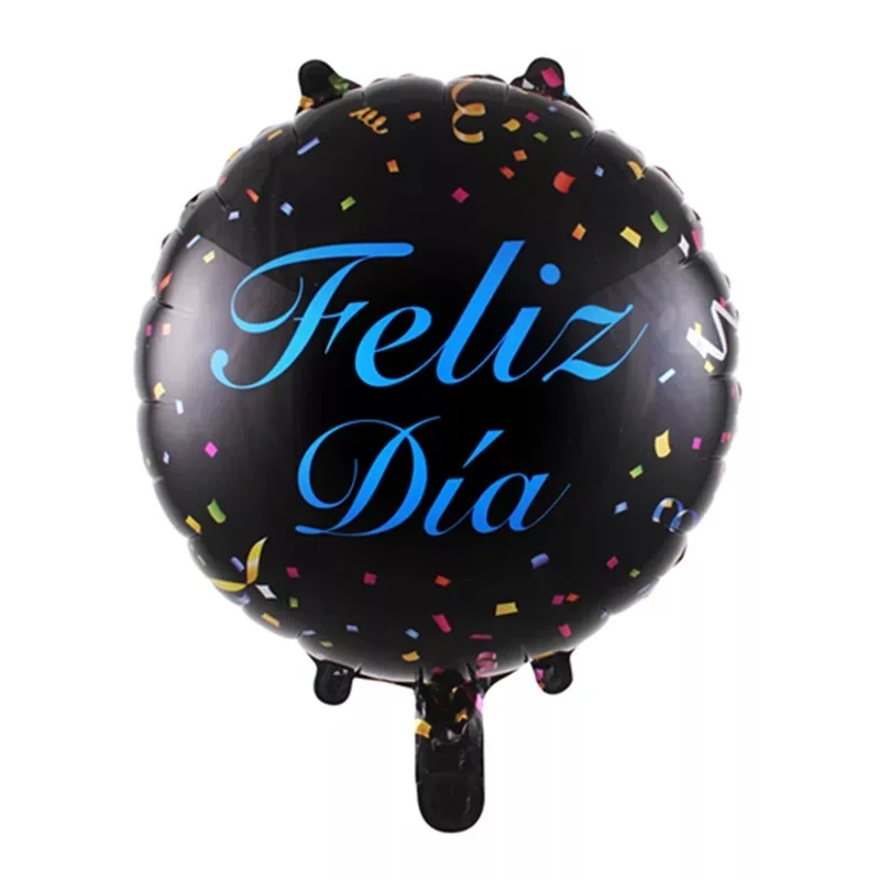 10 dalių, 18 colių ispanijos Laimingas gimtadienio dekoravimas Balionais su Gimtadieniu turo žvaigždžių helio Baby Shower Balionai