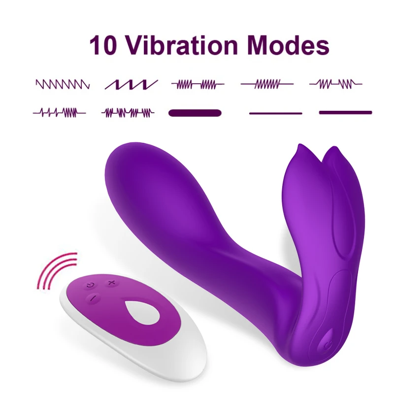Dirželis ant Dildo 10 Greičio Vibracija Kelnaitės Clit stimuliacija Drugelis Vibratorius Moterims Makšties Massager G Vietoje, Vibratorius, sekso žaislai
