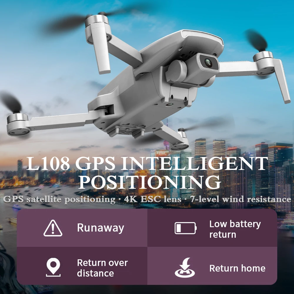 L108 Gps Drone Su HD 