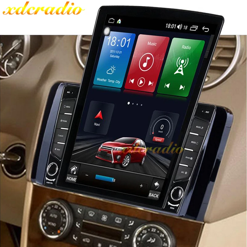 Xdcradio 10.4 Colių Tesla Stiliaus Vertikalus Ekranas, Android 9.0 Benz R Klasė W251 R280 R300 R320 R350 Automobilio Multimedijos 2006-2013 M.