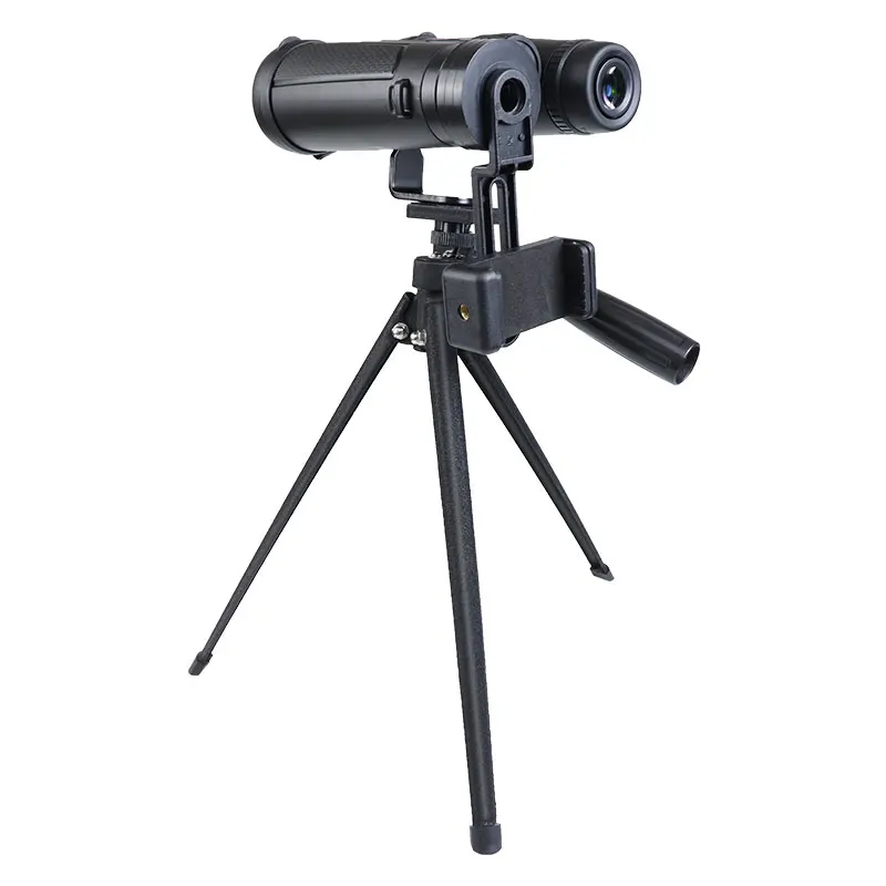 Galingas Aukšto Aiškumo 12X42 Teleskopas Už Išmanųjį telefoną, BAK4 Prizmė HD Zoom Lauko Medžioklės Optinis Lll Naktinio Matymo Žiūronų Fiksuotas