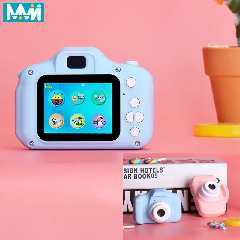 1 Vnt Vaikai Kamera Mini Švietimo Žaislai Vaikams, Kūdikių Dovanos Gimtadienio Vaikai Skaitmeninės Kameros 1080P Projekciniai Vaizdo Kamera