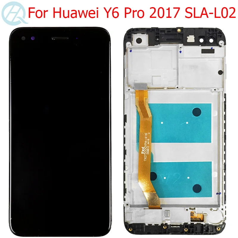 Originalus LCD Huawei Y6 Pro 2017 Ekranas Su Rėmo 5.0