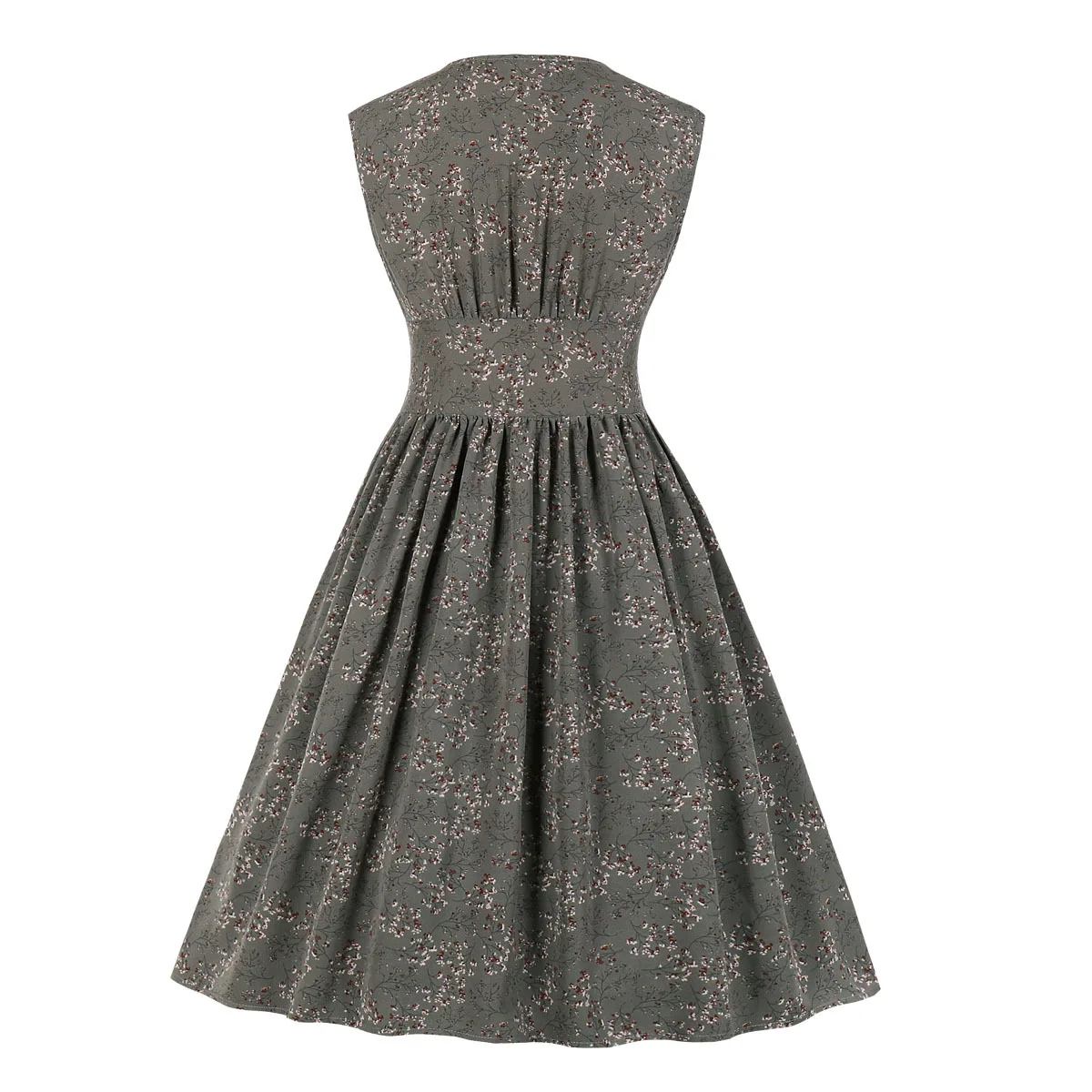 2020 m. Aukštos Juosmens 40s 50S 60S Vintage Suknelė Skraiste Moterų Pinup Wrap Sūpynės Suknelės Elegantiškas Šalis Vasaros Retro Rocabilly Suknelė Linijos