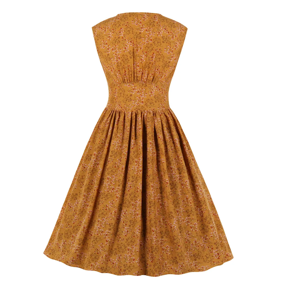 2020 m. Aukštos Juosmens 40s 50S 60S Vintage Suknelė Skraiste Moterų Pinup Wrap Sūpynės Suknelės Elegantiškas Šalis Vasaros Retro Rocabilly Suknelė Linijos
