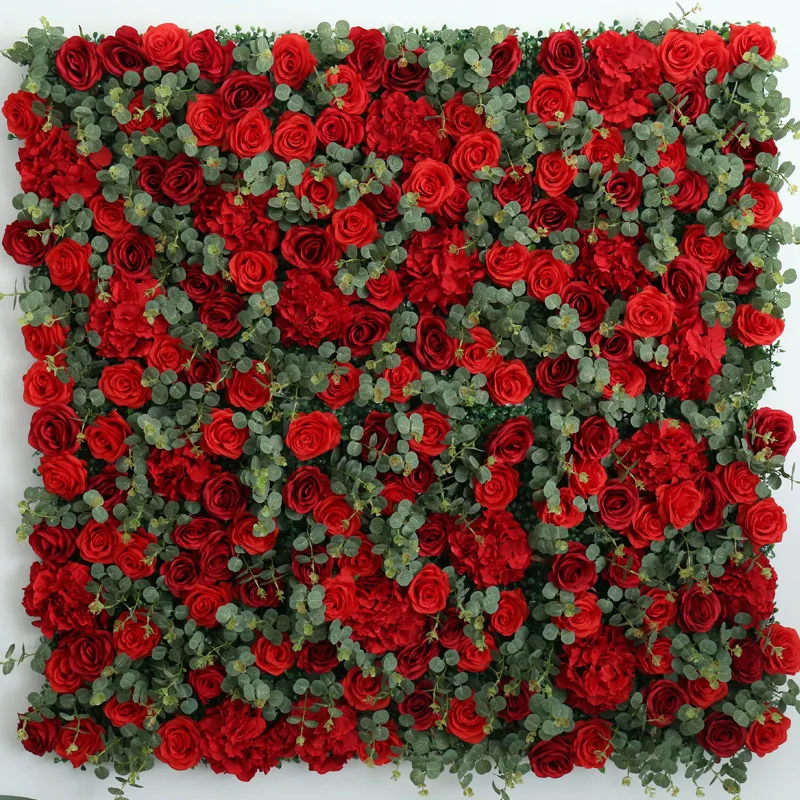 Dirbtinių Gėlių Sienos Rose Hydrangea ins Modeliavimas Gėlių Šilko Gėlių Vestuvių Apdaila Namo Apdaila Kalėdinė Dekoracija