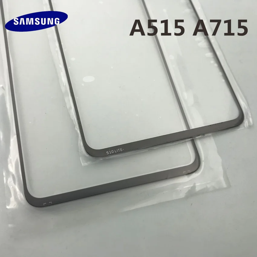 Samsung Galaxy 2019 A5 A515 A515F A7 A715 A715F Originalaus Telefono LCD Jutiklinis Ekranas Priekinės Stiklo plokštės Pakeitimas