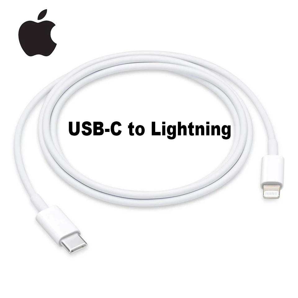 Originalus Apple USB-C Žaibo Kabelis 1m Apple Lightning Laidą 