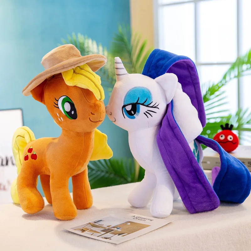 Mano Mažai Pony 20cm Žaislas Įdaryti Pony Toy Lėlės Pinkie Pie Vaivorykštė Brūkšnys Kino ir TV Vienaragis Žaislai, Draugystė, Magija Metu Mergina