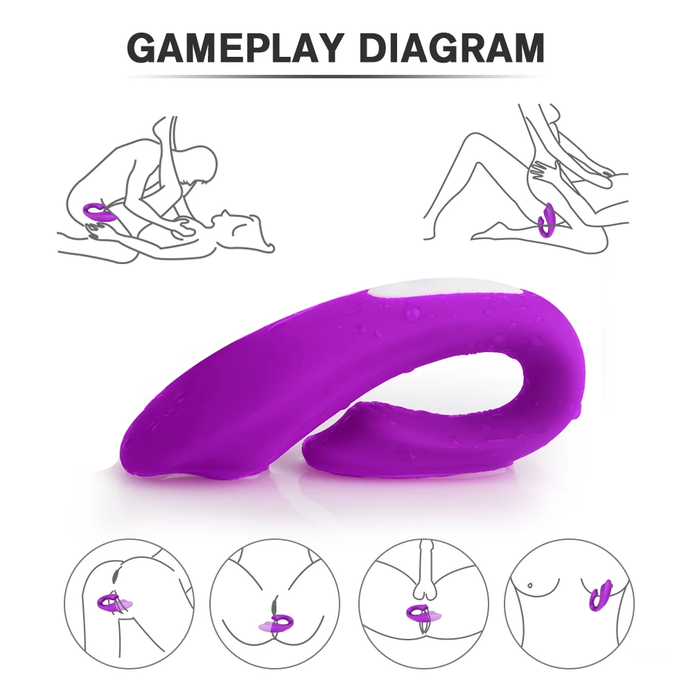 Vibracija Sekso Žaislas, Skirtas Suaugusiųjų Makšties Klitorio Analinis Skatinti U Tipo Vibratorius Moterims Masturbator Wireles Nuotolinis Vibracijos Pora