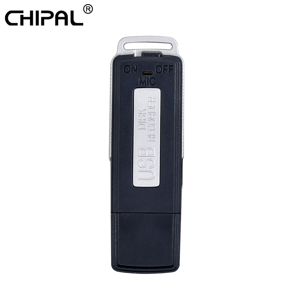 CHIPAL Profesija, 8GB Skaitmeninės USB Diktofonas Mini diktofoną, bet bodhis nenorėjo WAV Garso Įrašymo Pen MP3 Muzikos Formatą Gravador voz de