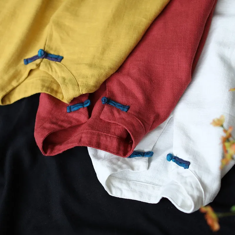 Negabaritinių Moterų Medvilnės Skalbiniai Long Sleeve T-shirt Naujų 2020 m. Rudens Derliaus Stilių vientisos Spalvos Moteriška Prarasti Atsitiktinis Topai Marškinėliai P1458