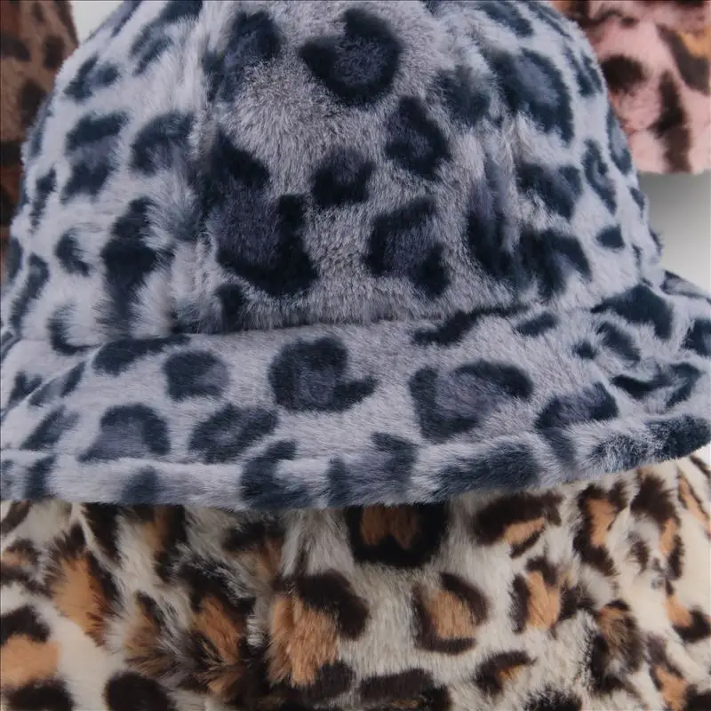 2020 M. Rudens Žiemos Naujas Kūdikis Berniukas Mergaičių Kailio Kepurę Leopard Print Vaikų Berniukų Kibiro Kepurę Vaikas Šiltas Dangtelis Priedai Naujagimis