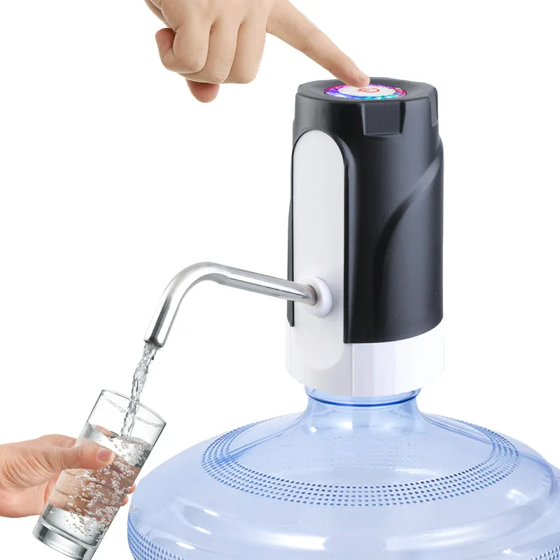 Buitiniai Vandens Butelis Siurblys, USB Įkrovimą, Automatinė Geriamojo Vandens Siurblio Nešiojamieji Elektriniai Vandens Dozatorius Vandens Butelis Jungiklis