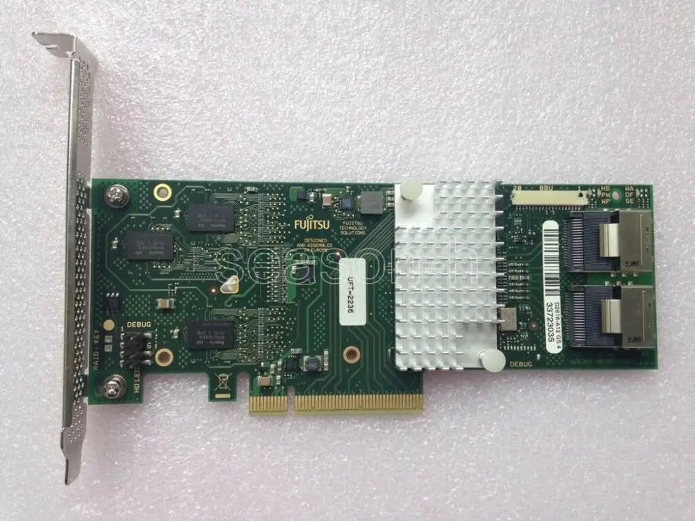 Fujitsu D2616 LSI2108 SATA / SAS Raid 6Gbs 512M cache Valdiklio Plokštę =9261-8i
