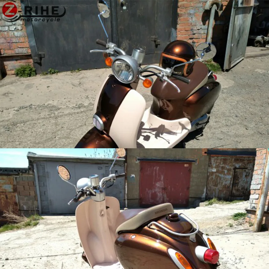 Universaliųjų Turas Sidabro Motociklo Galinio Motociklo Veidrodėlis Šoninis galinio vaizdo Veidrodis 8mm 10mm Kairės ir Dešinės Galinės vaizdo veidrodžiai