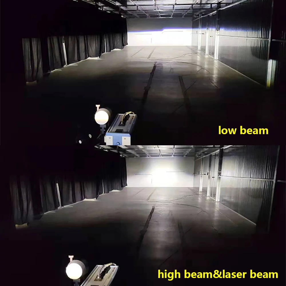 SANVI 3 colių Auto Bi LED&Lazerinio Projektoriaus Objektyvo priekinis žibintas 52W 6000K Automobilio LED Projektoriaus Objektyvo priekinis žibintas Automobilių šviesos Modifikavimas Rinkiniai