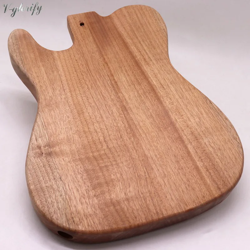 Dešinėje okoumé medžio TL elektrinė gitara kūno TL gitara statinė su medžio mazgas ir spalvų skirtumo problemų specialus pasiūlymas