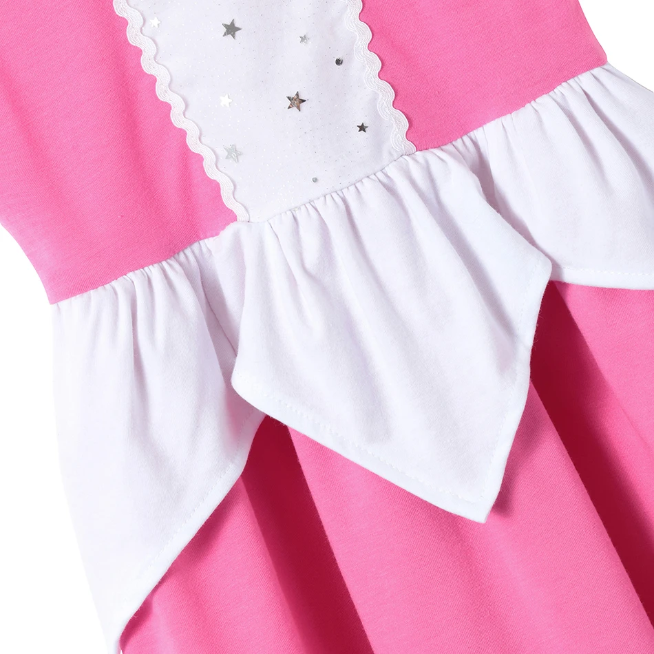 Miegančioji Gražuolė Suknelė Vaikų Aurora Princesė Pink Frock Vaikai Suknelės Mergaitėms Vasaros Drabužius Bamblys Mergina Komplektai