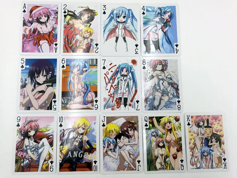 Anime Sora No Otoshimono Forte Pokerio Kortos Kardas Meno Internete, Stalo Korteles, Animaciją, Žaisti Kortelės Kietas Dovana