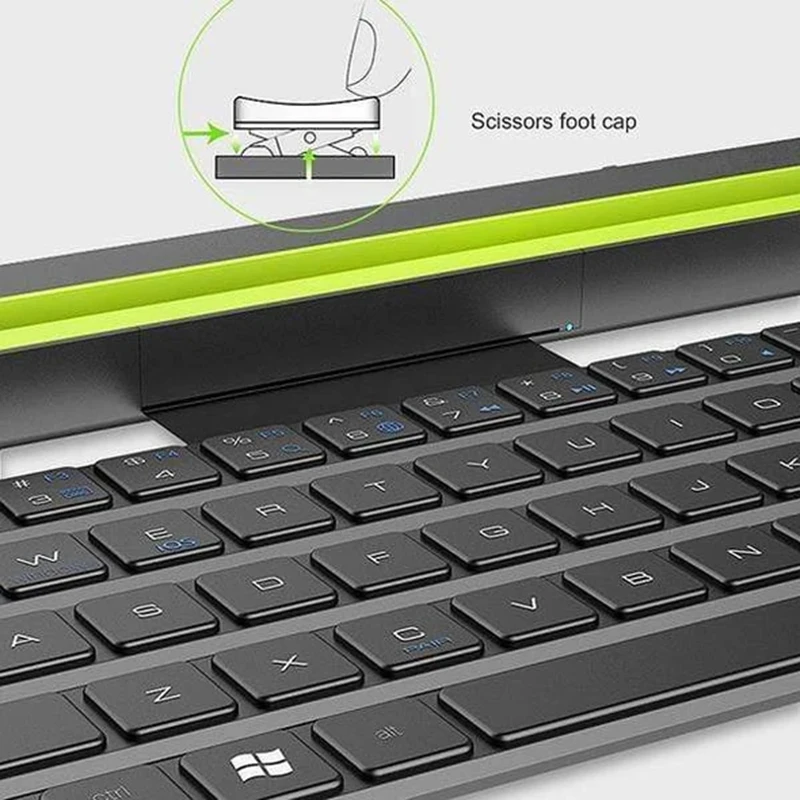 Karšto naujas Sulankstomas Belaidžio Rollable Bluetooth Klaviatūrą su Laikiklį Universalus PC Tablet Išmaniųjų Telefonų
