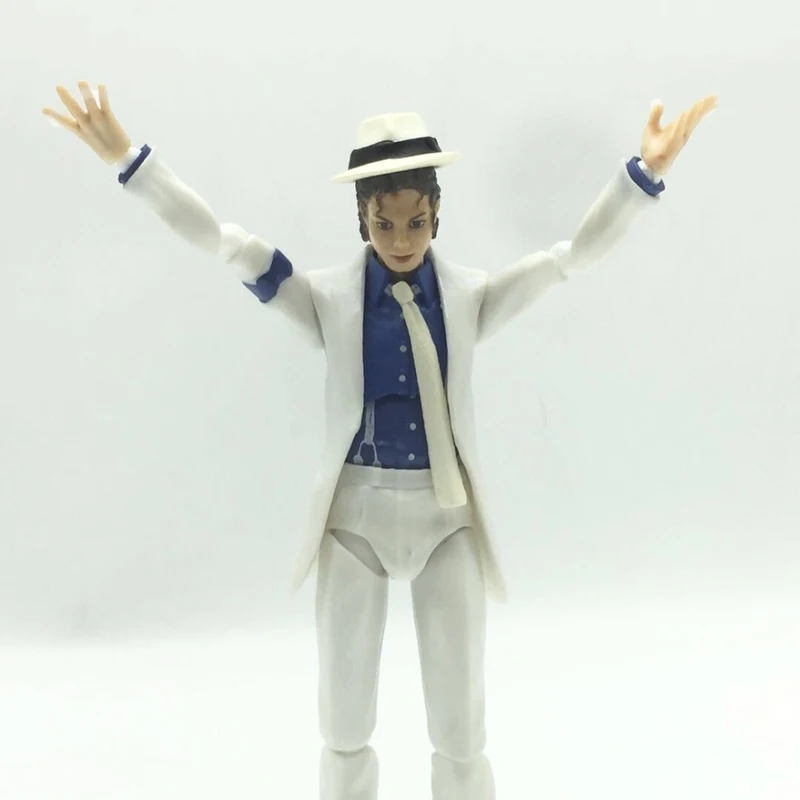 SHF MICHAEL Jackson Veiksmų Skaičius, Sklandžiai Baudžiamosios Moonwalk Kolekcines Modelis Žaislas