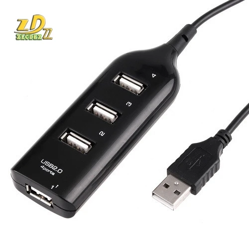 1 4 Port USB Hub Įkroviklis +SYNC charing kabelis 480Mpbps Didelės Spartos Splitter Adapteris Bendrinimo Jungiklis Telefonu, PC, nešiojamas, 50pcs
