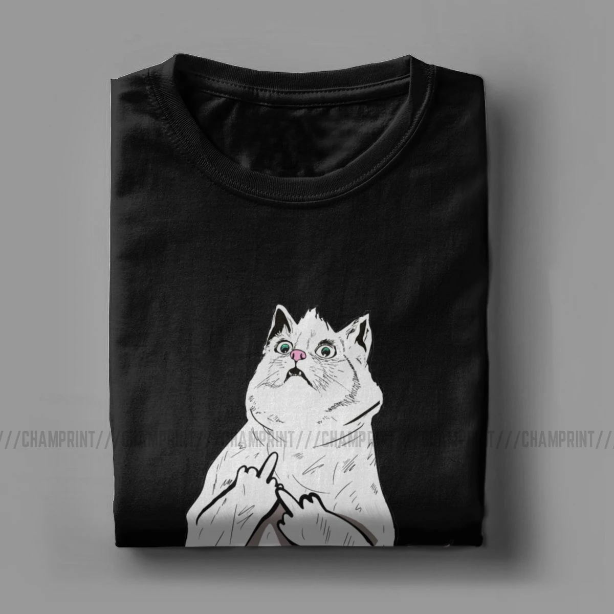 Vyrai T-Shirt GERAI Boomer Juokinga Grynos Medvilnės Tees Trumpas Rankovės Funny Cat Gerai Meme T Marškinėliai Apvalios Apykaklės Viršūnes Originalas