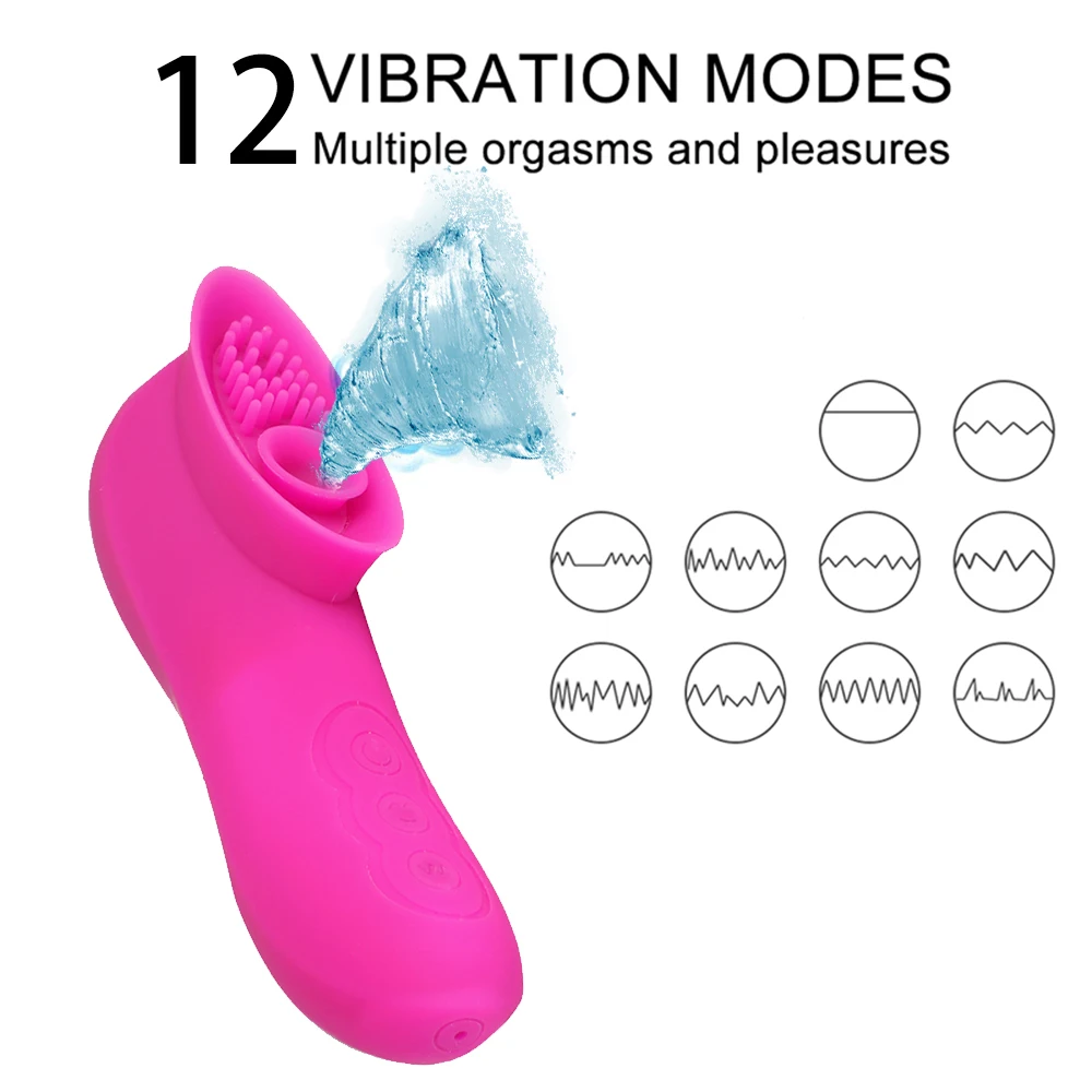 Čiulpti Vibratorius 30 Greičio G-Spot Klitorio Massager Žodžiu Spenelių Gyvis Sekso Stimuliatorius Masturbacija Kalba Lyžis Vibratorius Moteris