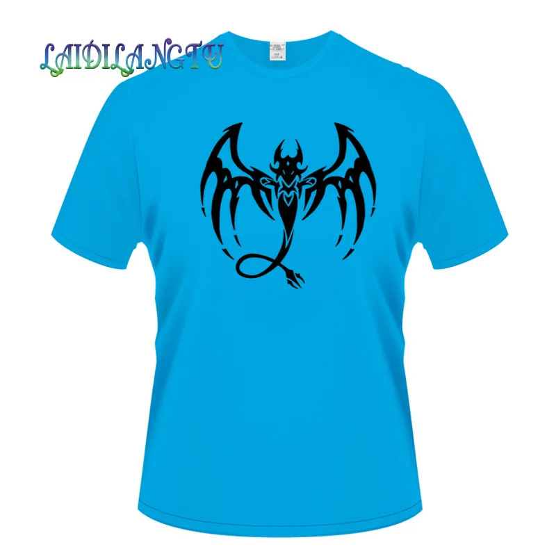 Dragon Fantasy Mistinis Padaras T-shirt Prekės ženklo Drabužių Hip-Hop Spausdinti Vyrų Marškinėliai trumpomis Rankovėmis Aukštos Kokybės Vyrų drabužiai.