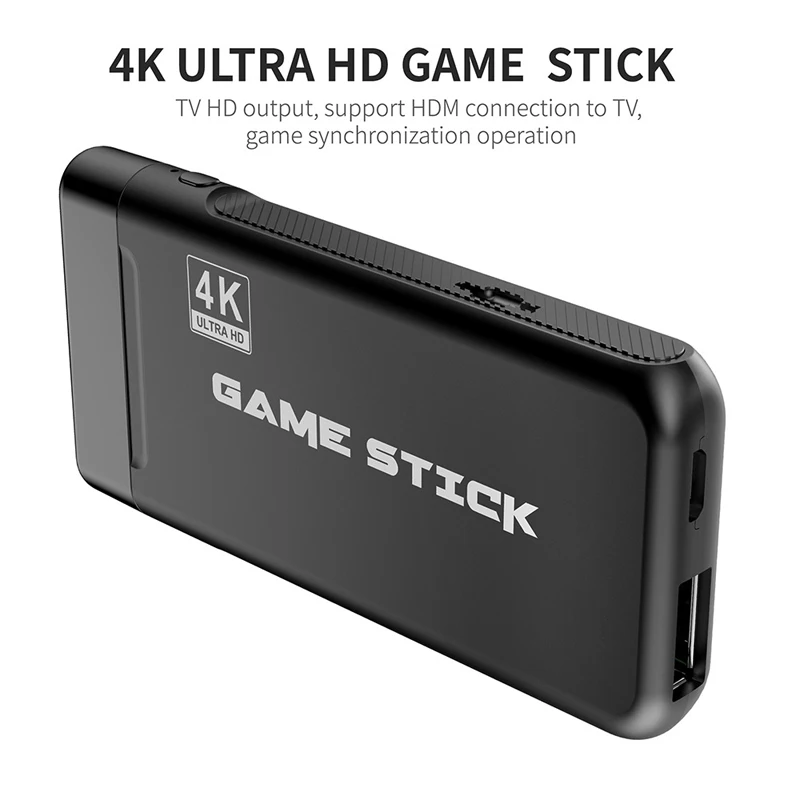4K HD Vaizdo Žaidimų Konsolės Dual GamePad už PS1/GBA Klasikinis Retro TV Žaidimų Konsolę 32GB 3000 Žaidimai 4K HDMI Vaizdo Žaidimas Stick