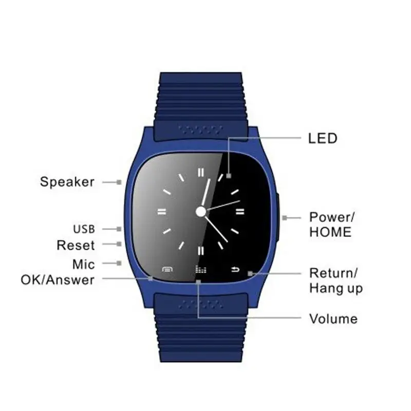 696 vandeniui Smartwatch M26 
