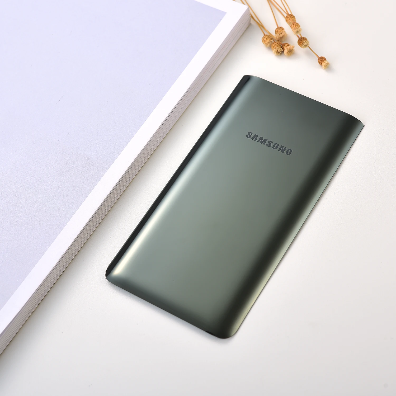 Originalus Samsung Galaxy A80 80 Atgal Baterijos Dangtelis Stiklo Durys, Galinės Korpuso Dangtelio Pakeitimo Atveju Galaxy A80 A805 SM-A8050