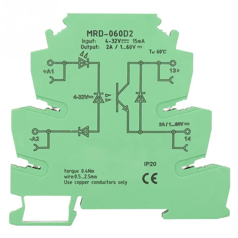 MRD-060D2-Ultra Plonas (Solid State Relay Įvesties Modulis 4-32VDC