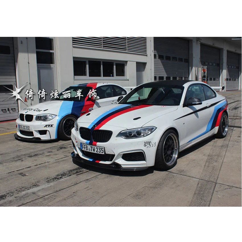 Automobilių Priedai, Dekoratyviniai Lipdukai, Vinilo Sporto Lipdukai Lipdukai Racing Stripes Ralliart lipdukas BMW 3 4 335i M6 320 X6 E39
