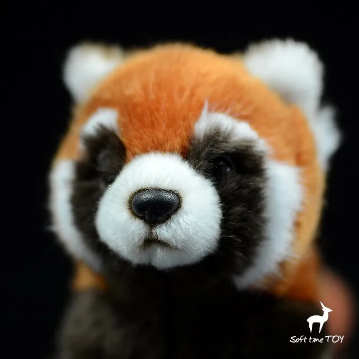 Aukštos Kokybės Realaus Gyvenimo, Raudona Panda Pliušiniai Žaislai Iškamša Žaislas, Minkšti, Tikroviški Mažiau Panda Lėlės, Žaislai Vaikams