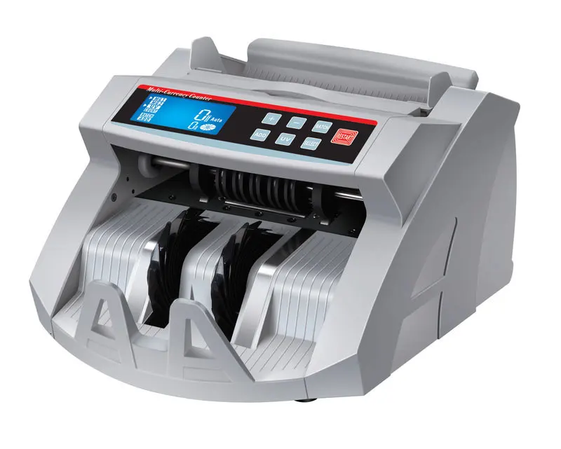 Pigūs Pinigai Skaitiklis popieriaus ir polimerų valiutų UVMG funkcija Billnote Skaičiavimo Mašina Pinigų detektorius