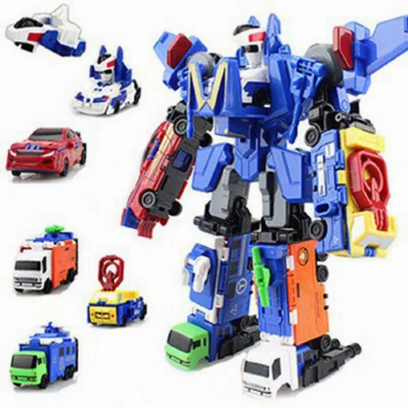 6 in 1 Sunkvežimis Deformacijos Robotas Automobilių Veiksmų skaičius, Modelį, Žaislai Berniukams, Dovana Transformacijos Robotai Žaislai Vaikams kyla Kalėdų